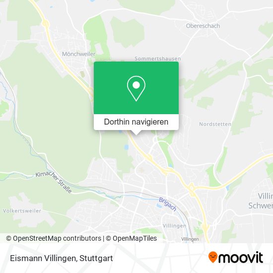 Eismann Villingen Karte