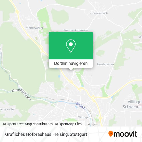 Gräfliches Hofbrauhaus Freising Karte