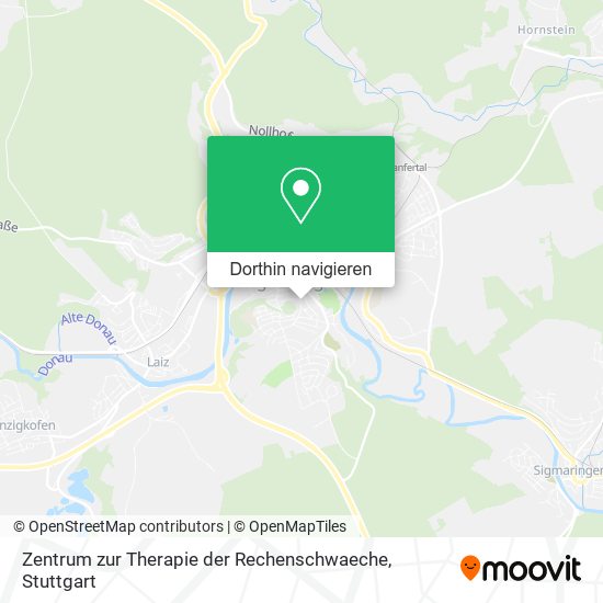 Zentrum zur Therapie der Rechenschwaeche Karte