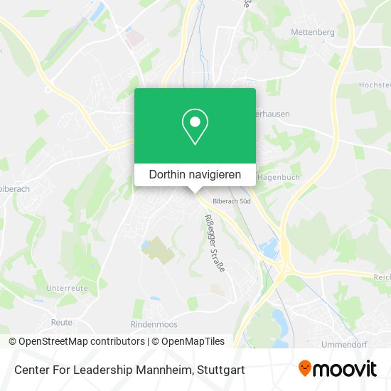 Center For Leadership Mannheim Karte