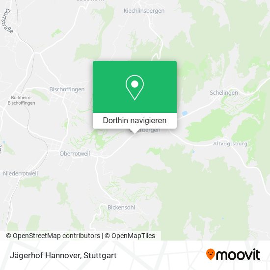 Jägerhof Hannover Karte