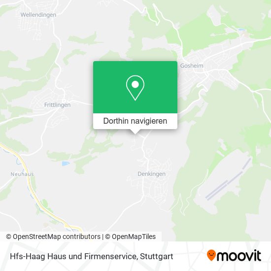Hfs-Haag Haus und Firmenservice Karte