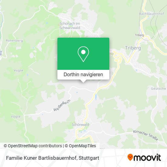 Familie Kuner Bartlisbauernhof Karte