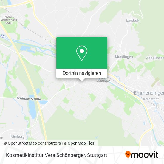 Kosmetikinstitut Vera Schönberger Karte
