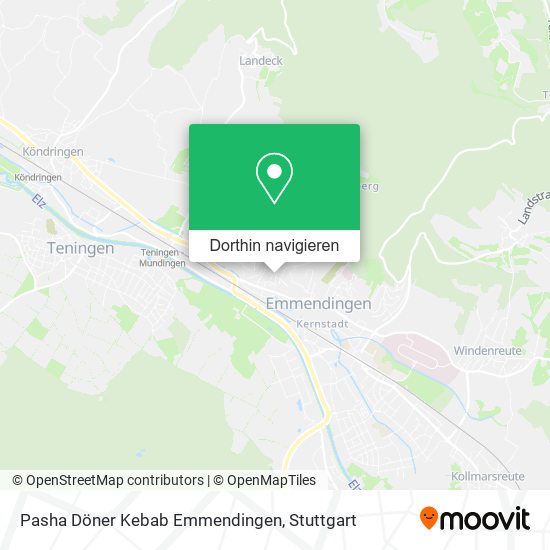 Pasha Döner Kebab Emmendingen Karte
