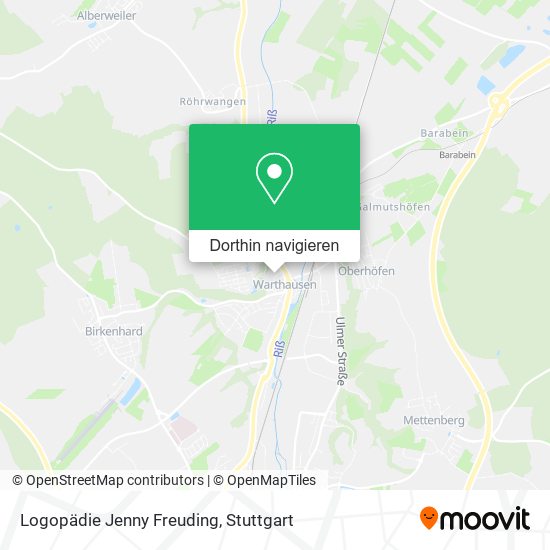 Logopädie Jenny Freuding Karte