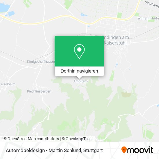 Automöbeldesign - Martin Schlund Karte