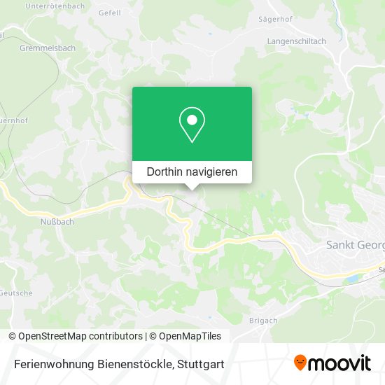 Ferienwohnung Bienenstöckle Karte