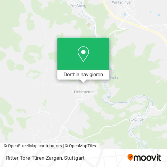 Ritter Tore-Türen-Zargen Karte