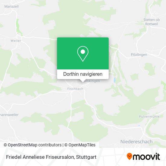 Friedel Anneliese Friseursalon Karte