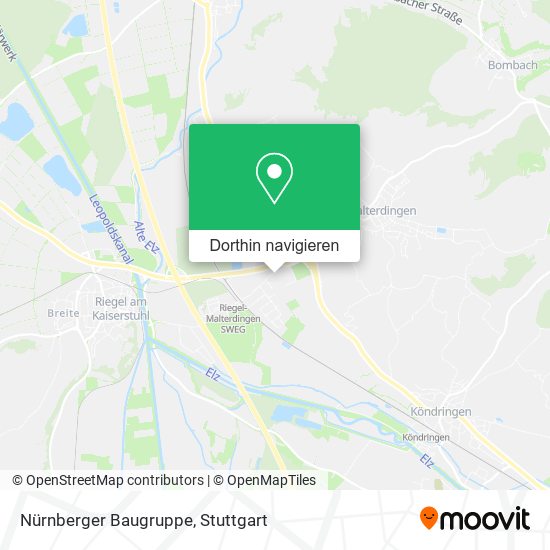 Nürnberger Baugruppe Karte