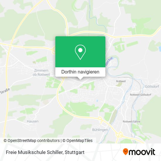 Freie Musikschule Schiller Karte