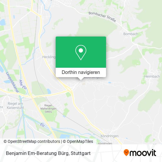 Benjamin Em-Beratung Bürg Karte