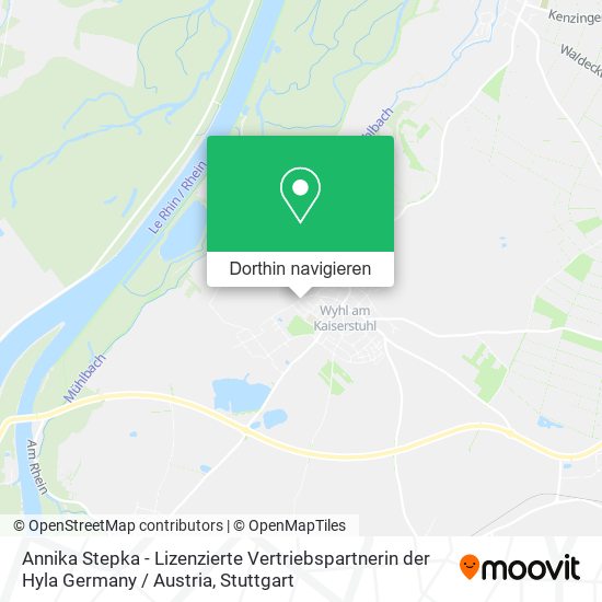 Annika Stepka - Lizenzierte Vertriebspartnerin der Hyla Germany / Austria Karte