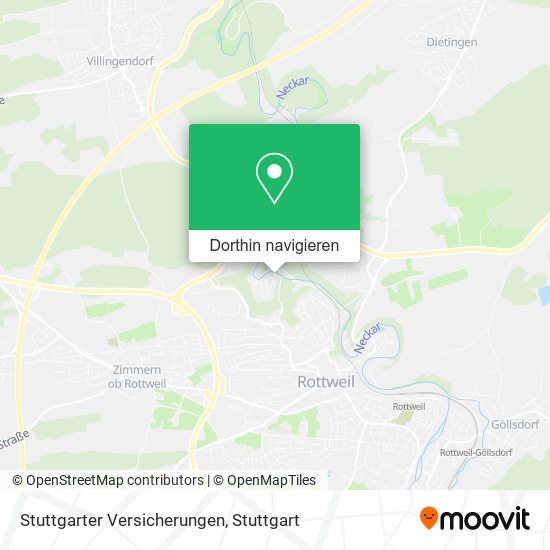 Stuttgarter Versicherungen Karte