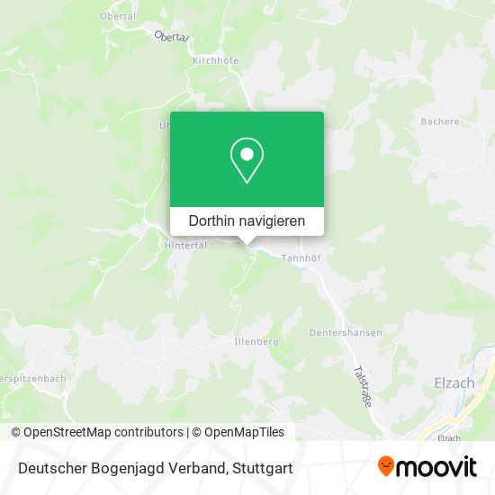 Deutscher Bogenjagd Verband Karte