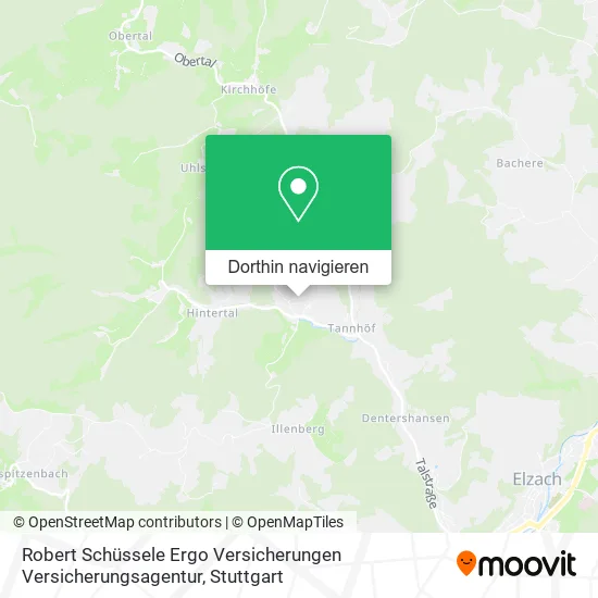 Robert Schüssele Ergo Versicherungen Versicherungsagentur Karte