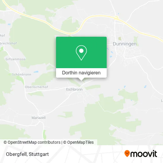 Obergfell Karte