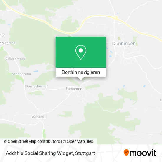 Addthis Social Sharing Widget Karte