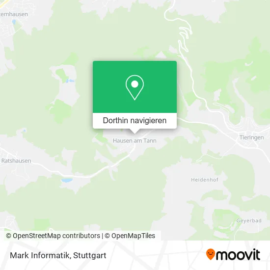 Mark Informatik Karte