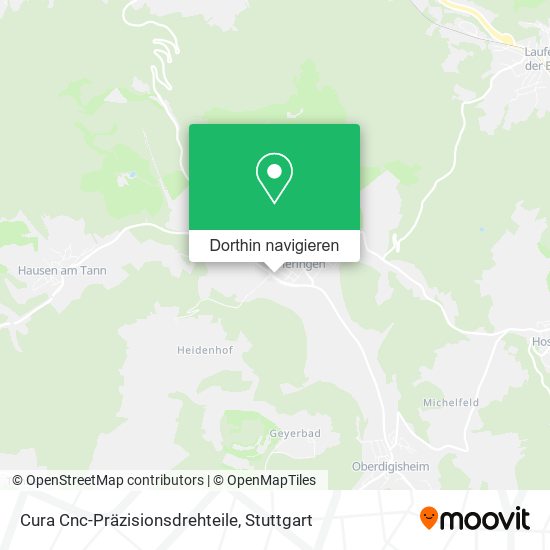Cura Cnc-Präzisionsdrehteile Karte