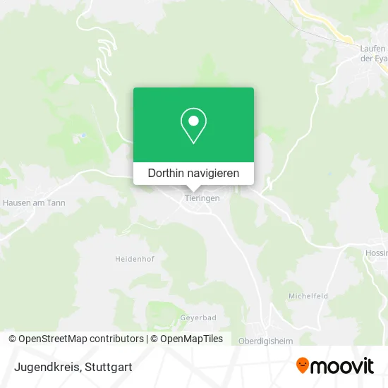 Jugendkreis Karte