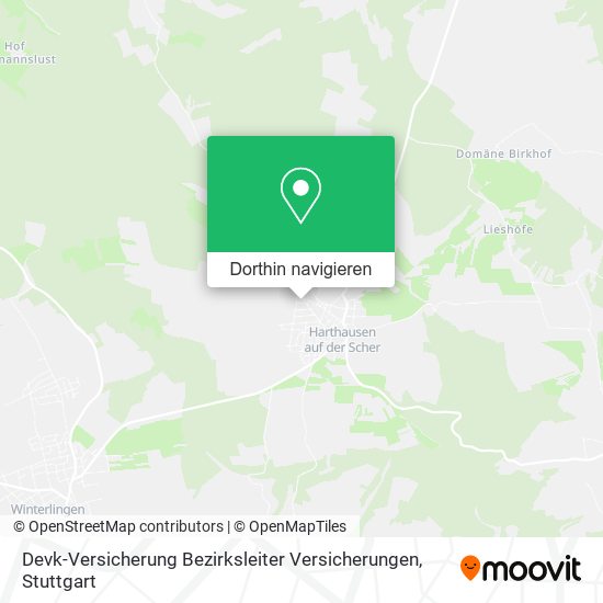 Devk-Versicherung Bezirksleiter Versicherungen Karte