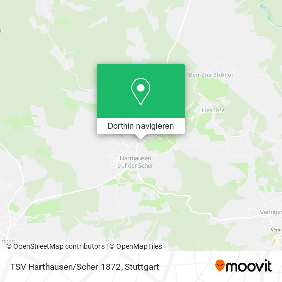 TSV Harthausen/Scher 1872 Karte