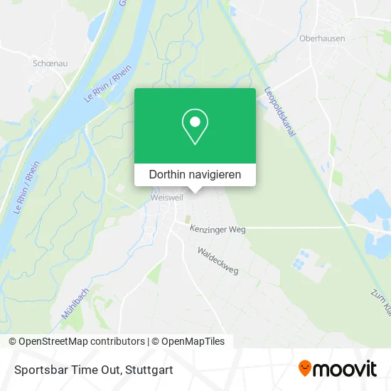 Sportsbar Time Out Karte