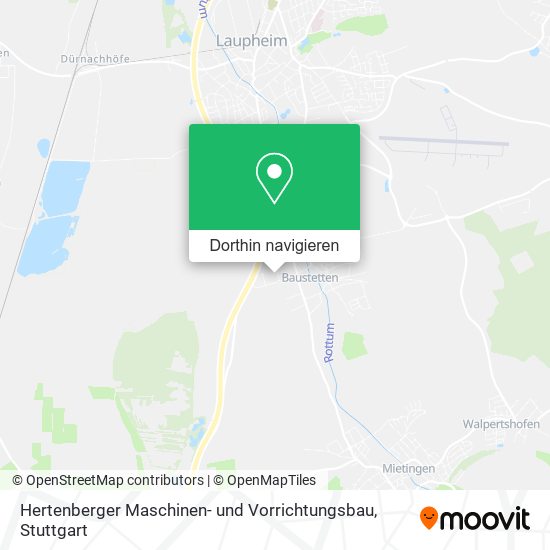 Hertenberger Maschinen- und Vorrichtungsbau Karte