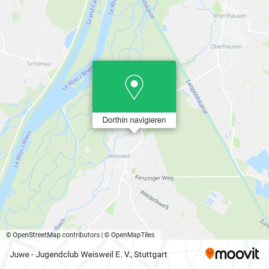 Juwe - Jugendclub Weisweil E. V. Karte