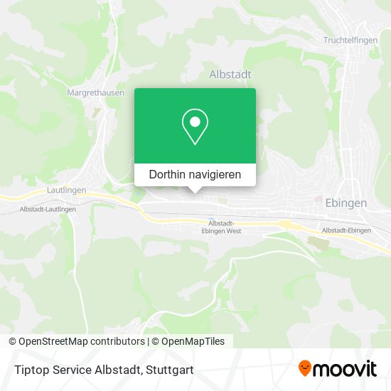 Tiptop Service Albstadt Karte