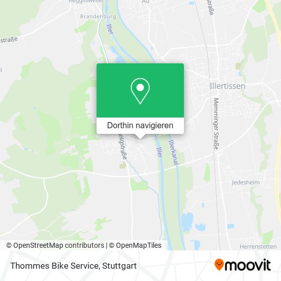 Thommes Bike Service Karte