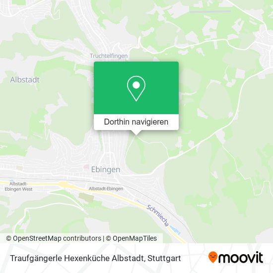 Traufgängerle Hexenküche Albstadt Karte