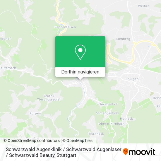 Schwarzwald Augenklinik / Schwarzwald Augenlaser / Schwarzwald Beauty Karte