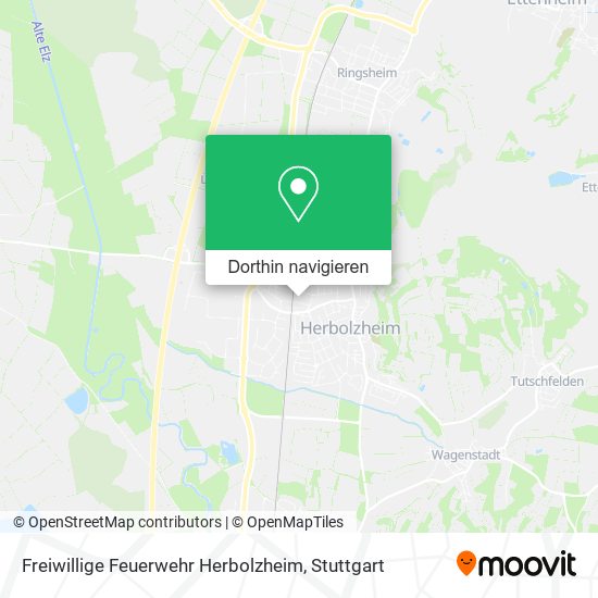 Freiwillige Feuerwehr Herbolzheim Karte