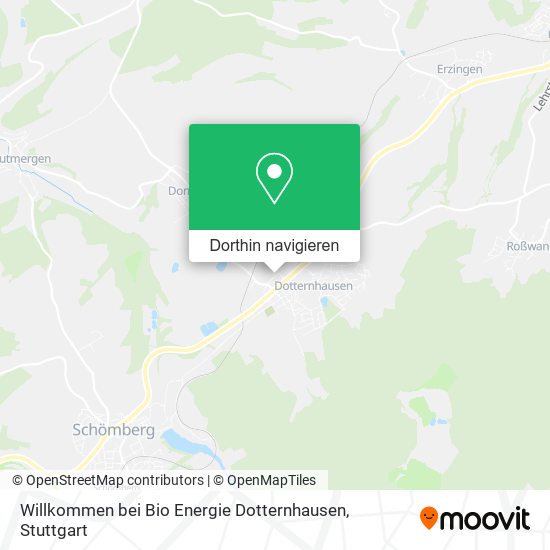 Willkommen bei Bio Energie Dotternhausen Karte