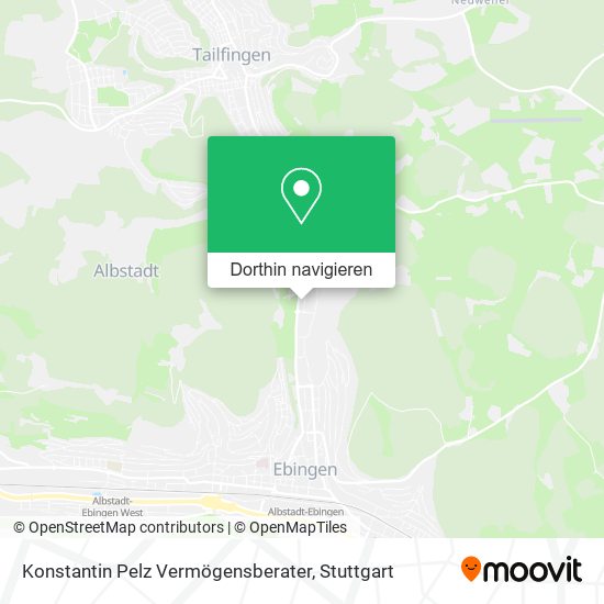 Konstantin Pelz Vermögensberater Karte