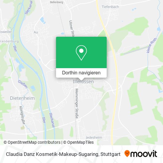 Claudia Danz Kosmetik-Makeup-Sugaring Karte