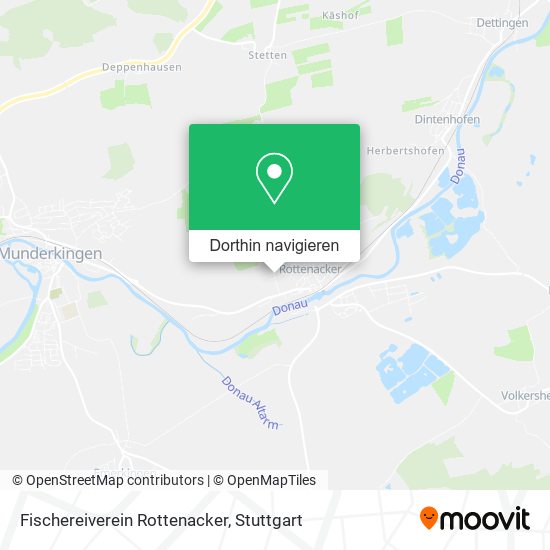 Fischereiverein Rottenacker Karte