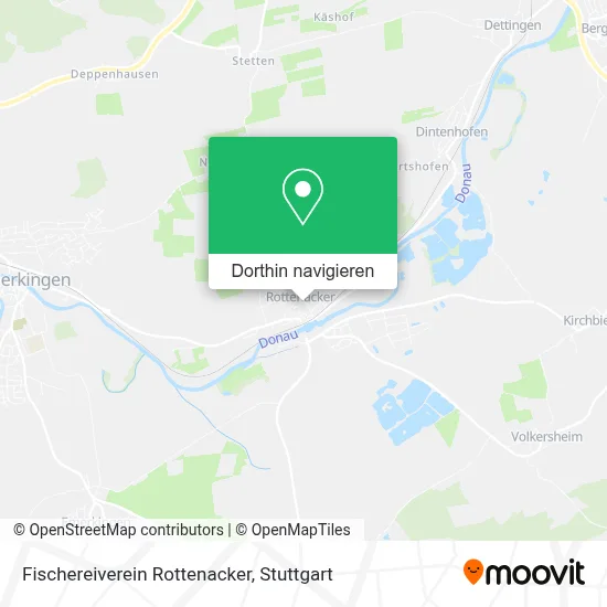 Fischereiverein Rottenacker Karte