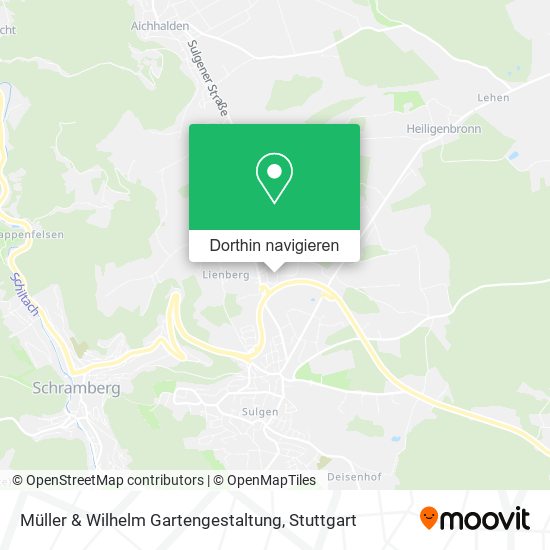 Müller & Wilhelm Gartengestaltung Karte