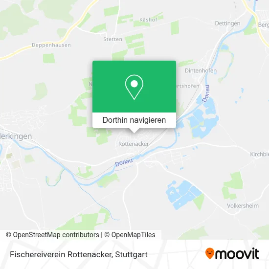 Fischereiverein Rottenacker Karte