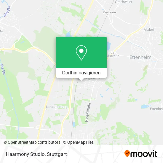 Haarmony Studio Karte