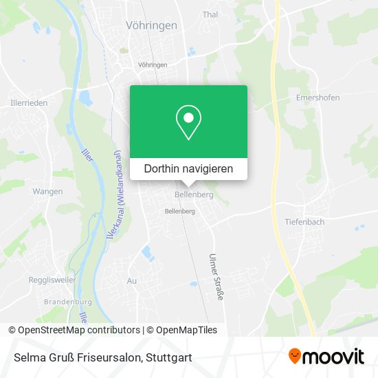 Selma Gruß Friseursalon Karte