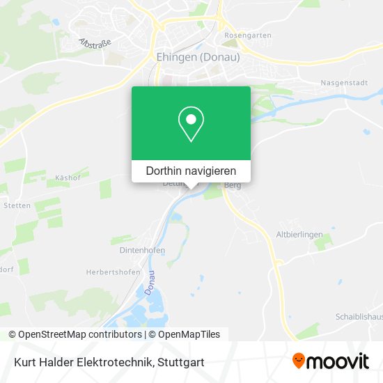 Kurt Halder Elektrotechnik Karte
