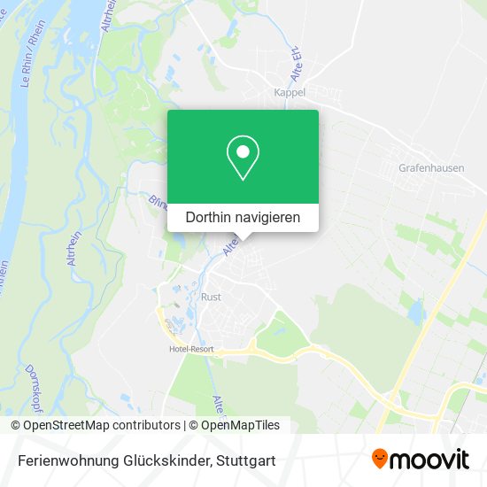 Ferienwohnung Glückskinder Karte