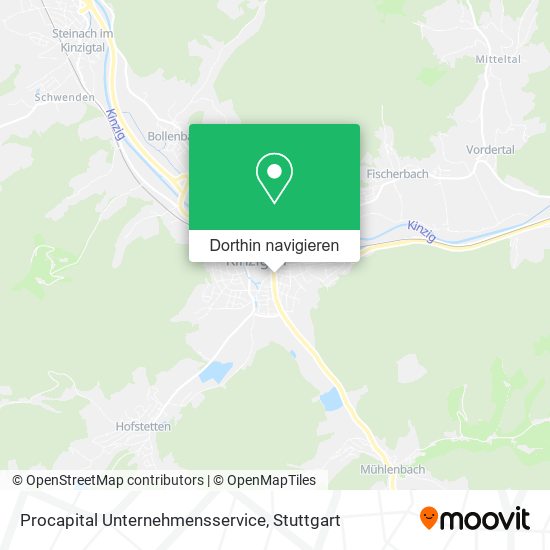 Procapital Unternehmensservice Karte
