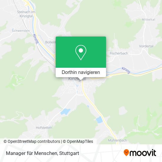 Manager für Menschen Karte