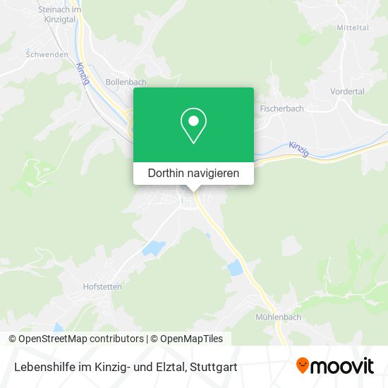 Lebenshilfe im Kinzig- und Elztal Karte